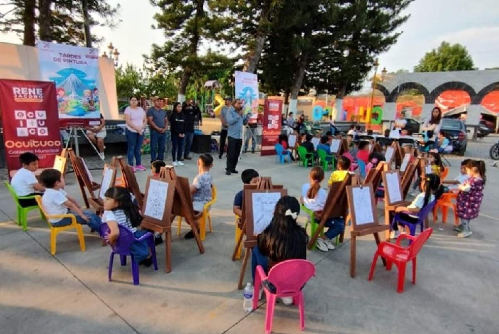 Inician en Ocuituco las “Tardes de Pintura” para infantes