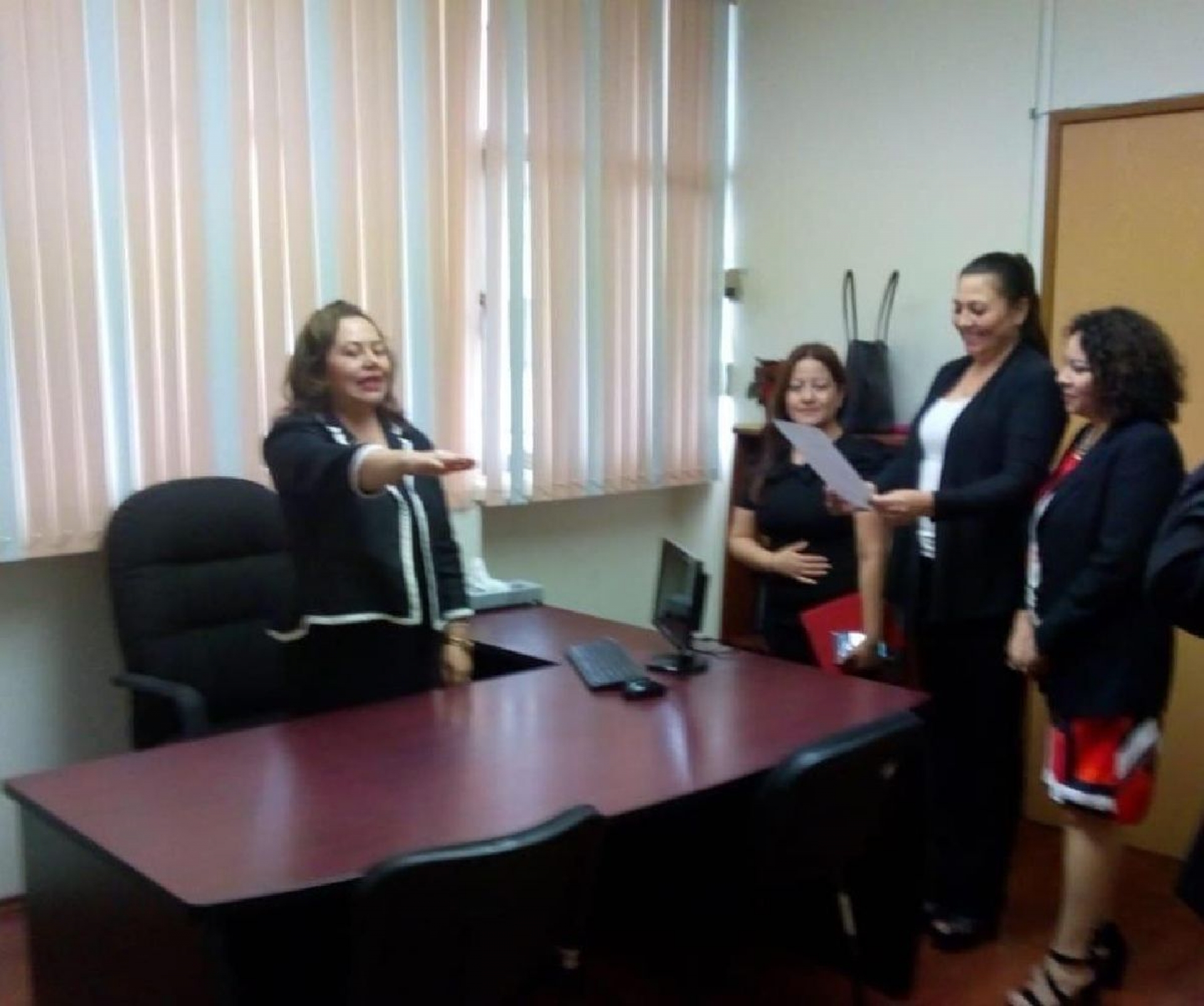María Reyna Valencia, presidenta del Tribunal de Conciliación y Arbitraje