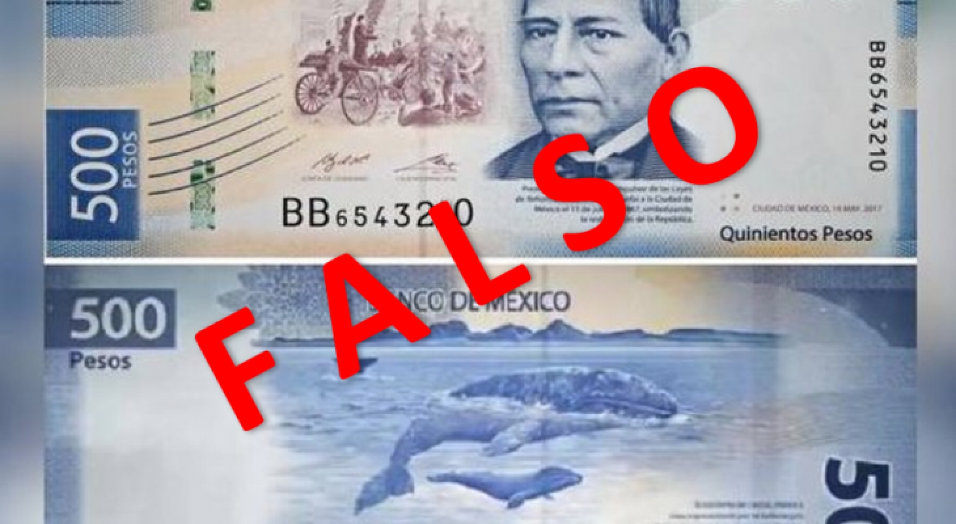 Usuarios alertan sobre circulación de billetes falsos de 500 pesos (VIDEO)