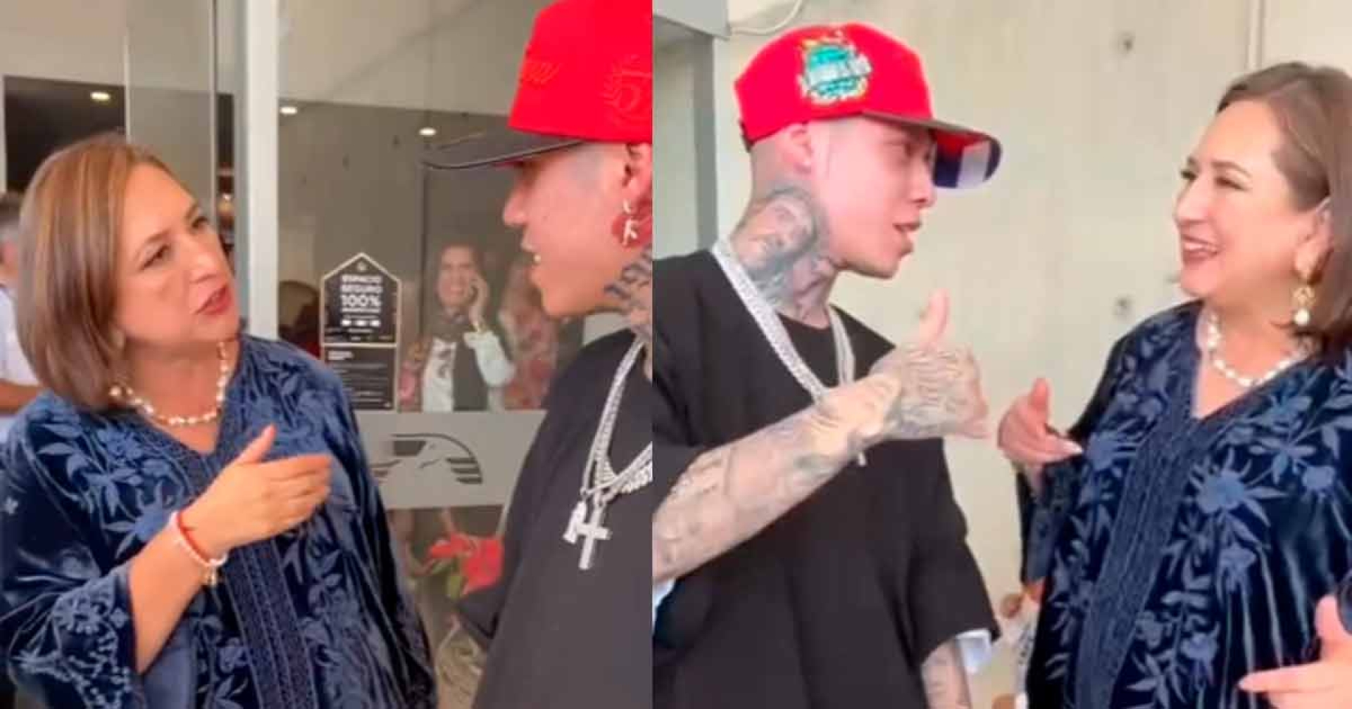 Santa Fe Klan explica encuentro con Xóchitl Gálvez: 'Ni sabía quién era'