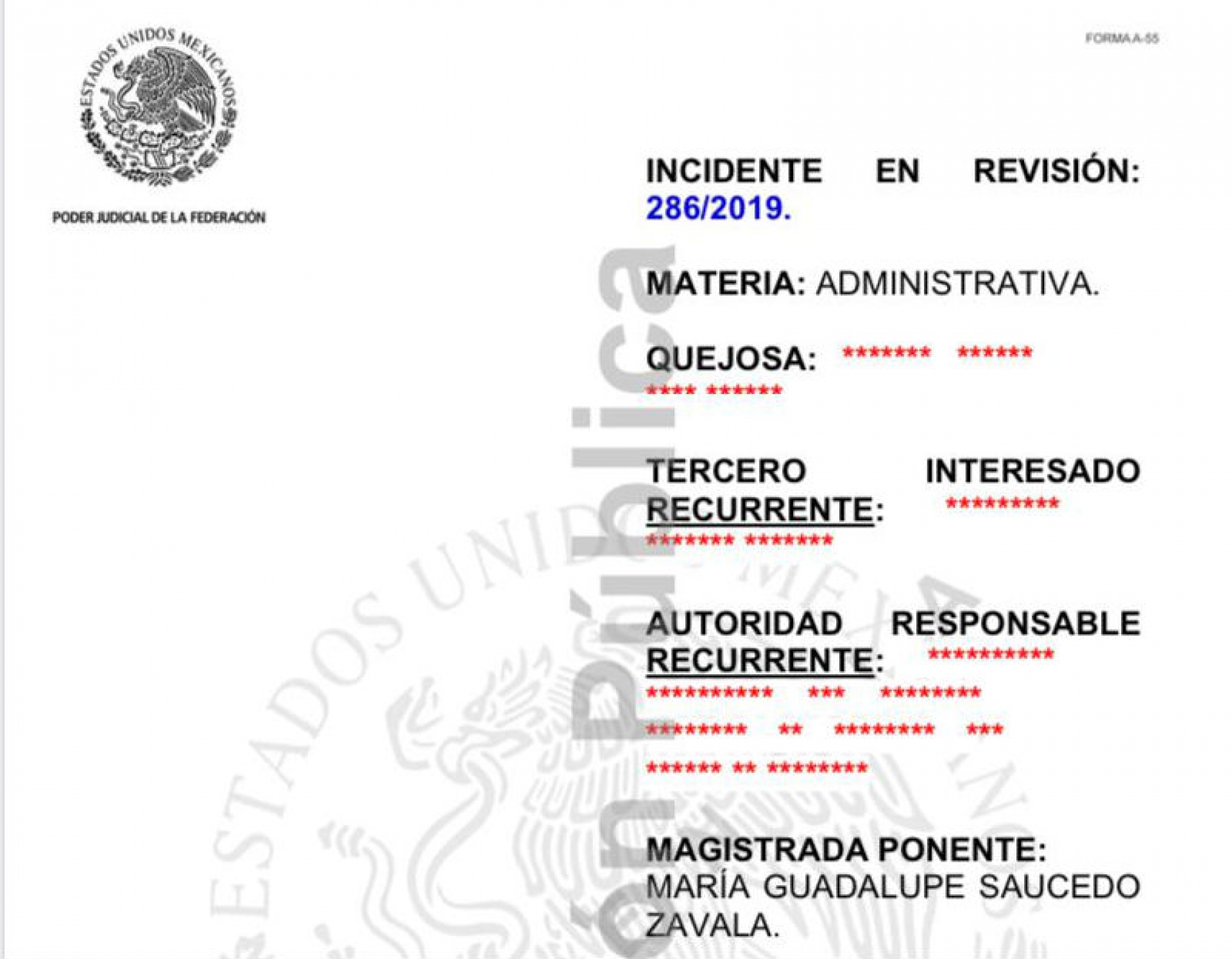 Revoca Tribunal Colegiado amparo concedido a jueza contra Junta del TSJ