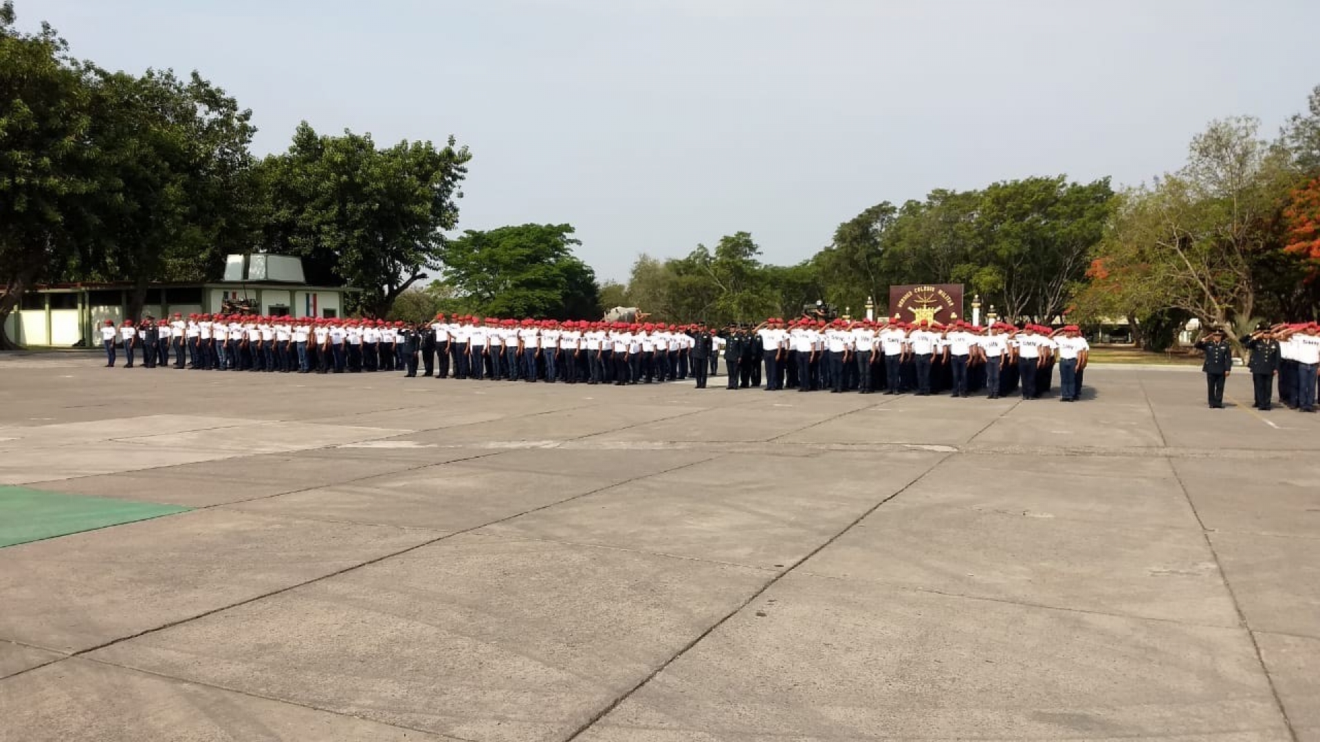 Realiza personal del SMN protesta de bandera en Cuautla