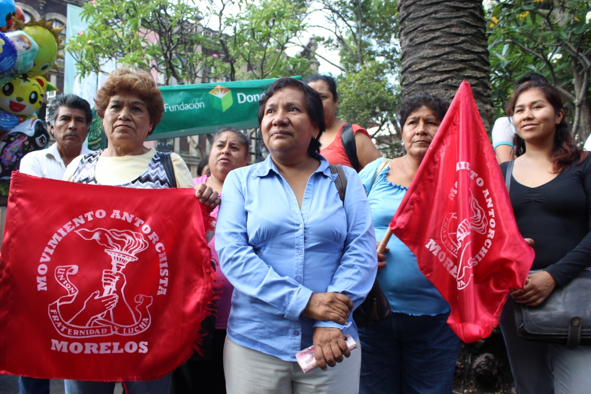 Antorchistas regresarán el lunes a protestar