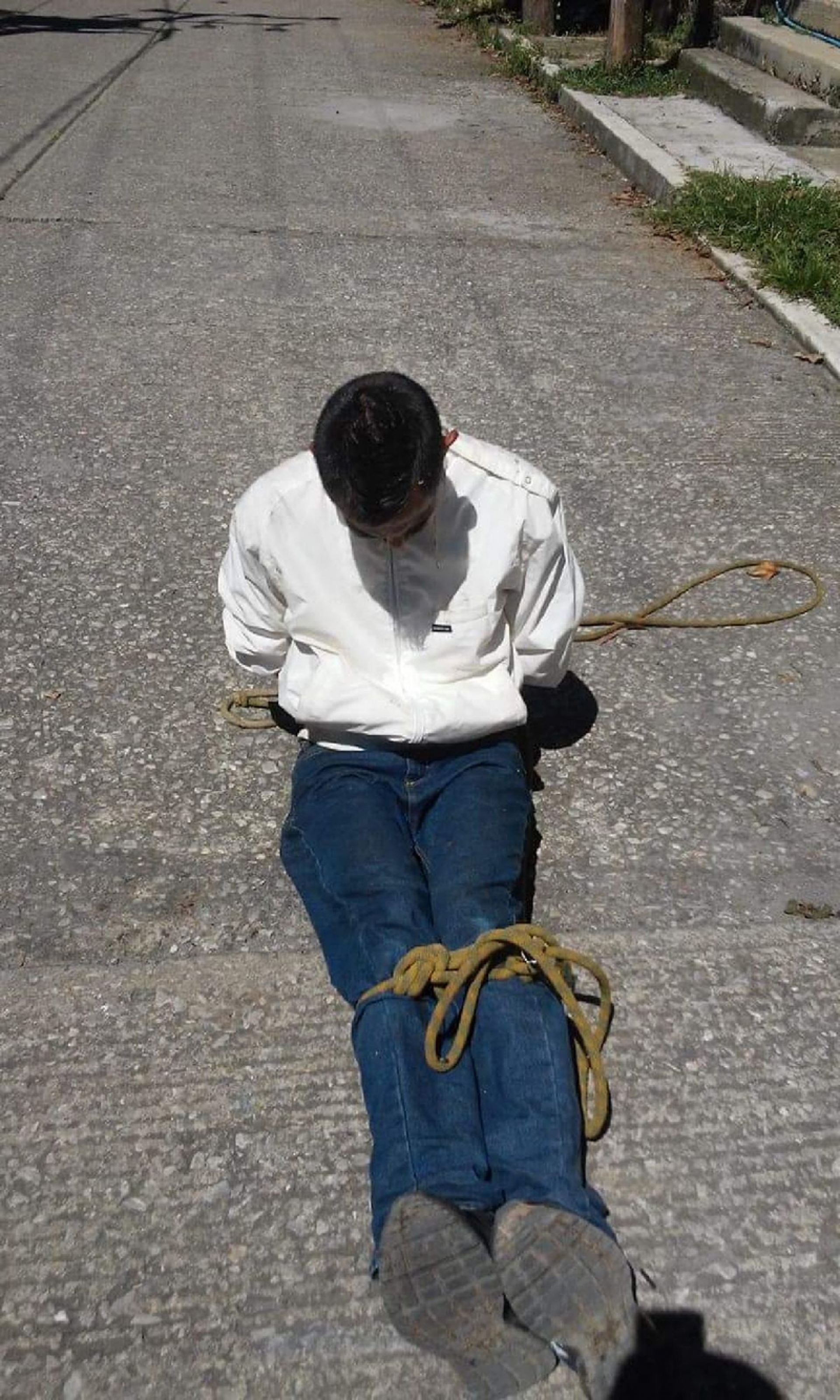 Vecinos de Ahuatepec golpearon a un presunto ladrón