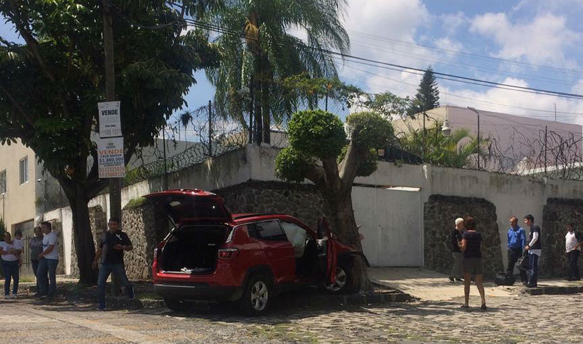 Se registra accidente vehicular en Río Pánuco