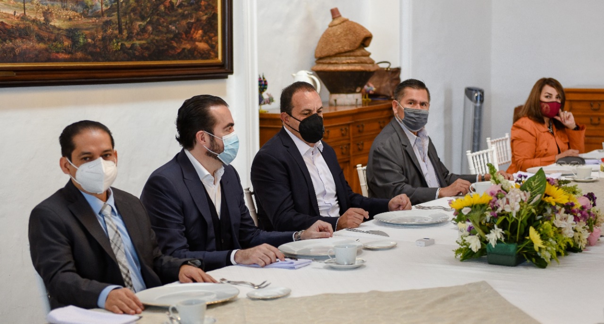Gobierno de Morelos y TSJ refuerzan trabajo entre poderes