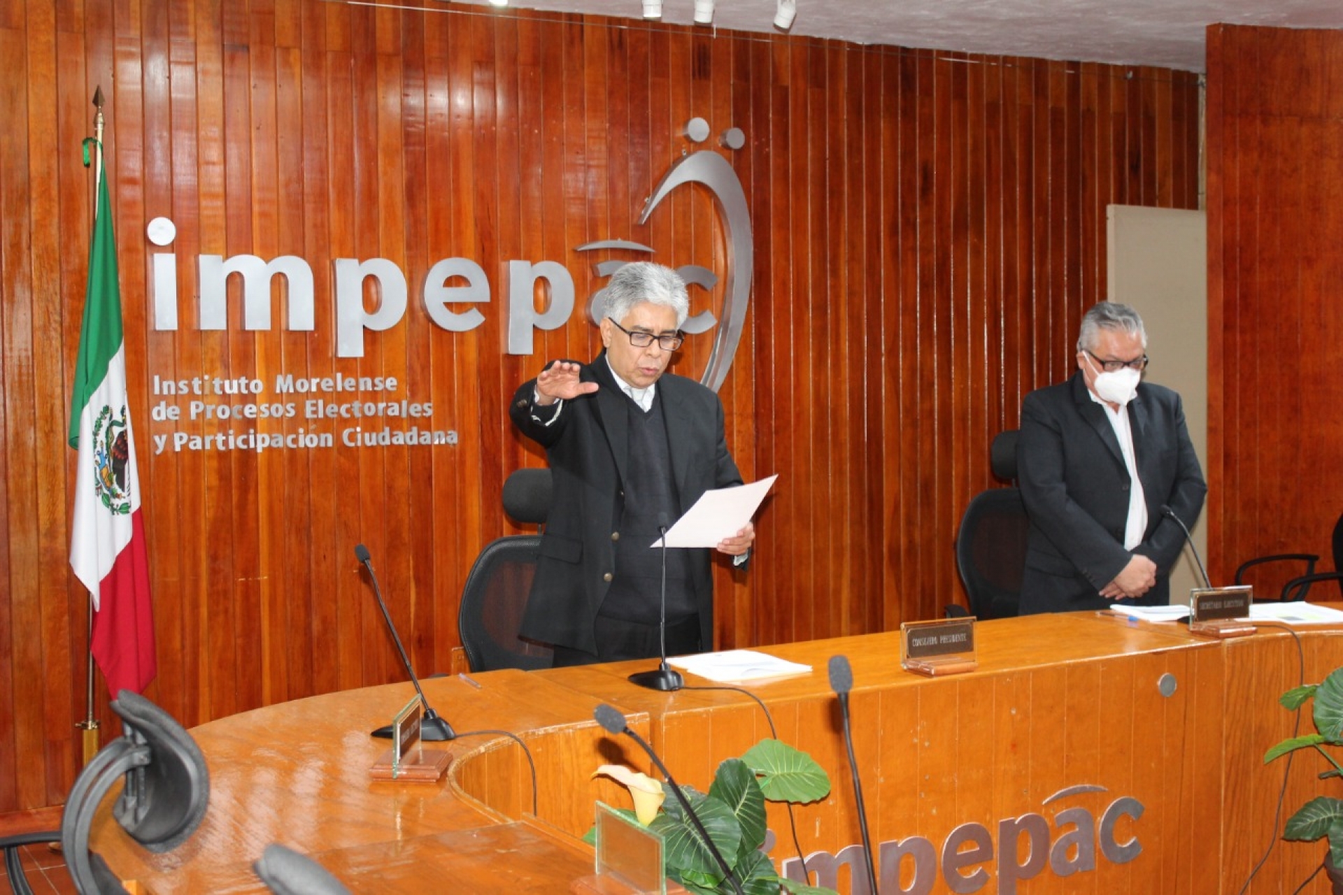 Rinde protesta Pedro Alvarado Ramos como presidente provisional del Impepac