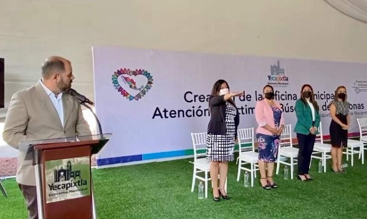 En marcha, Oficina de Atención a Víctimas y Búsqueda de Personas de Yecapixtla