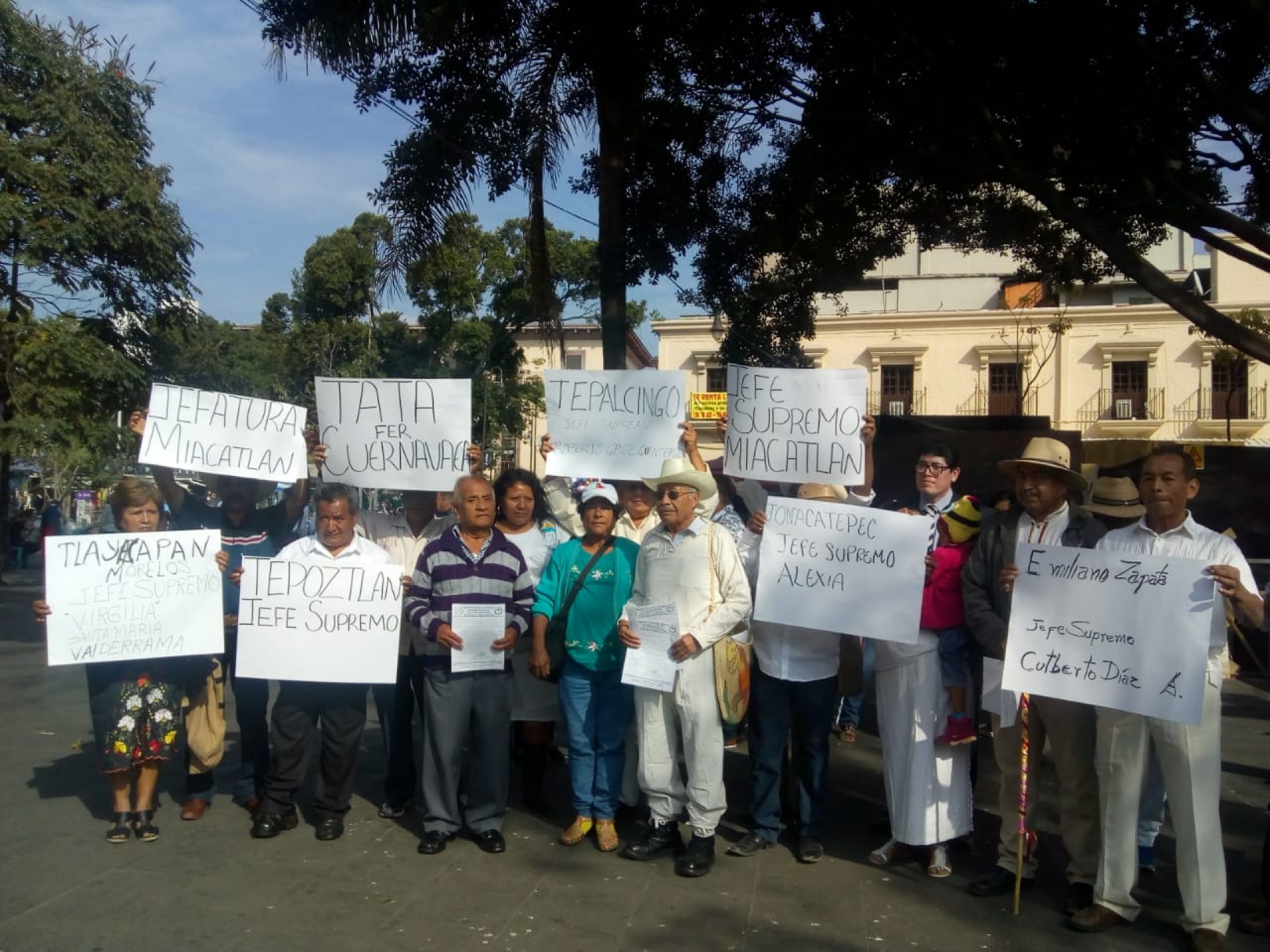 'Gobierno indígena de Morelos' presenta al Ejecutivo plan de trabajo
