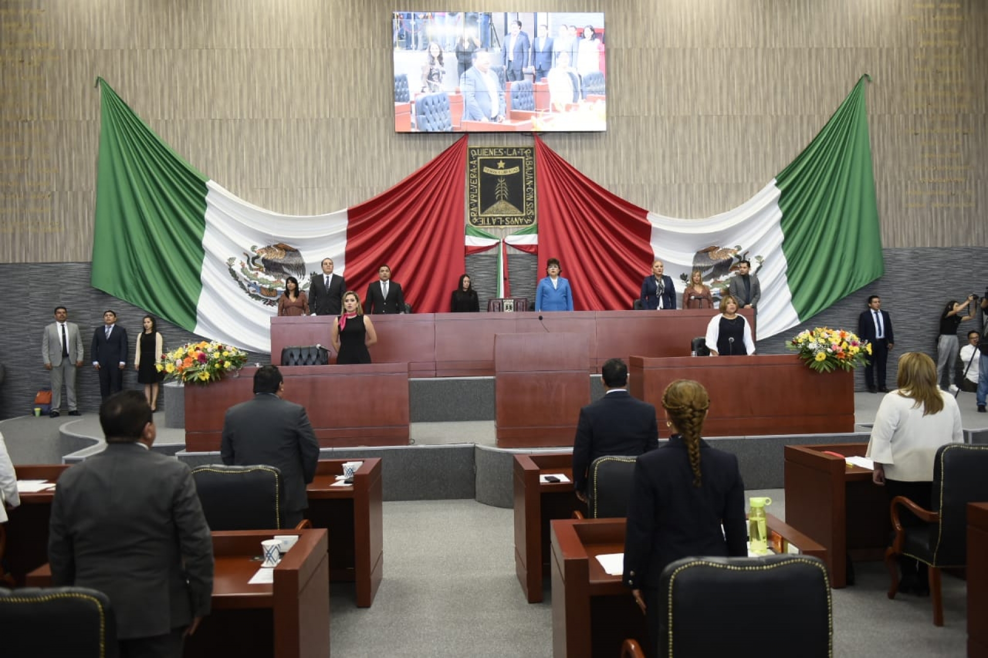 Inicia primer periodo ordinario de sesiones del segundo año de la LIV Legislatura
