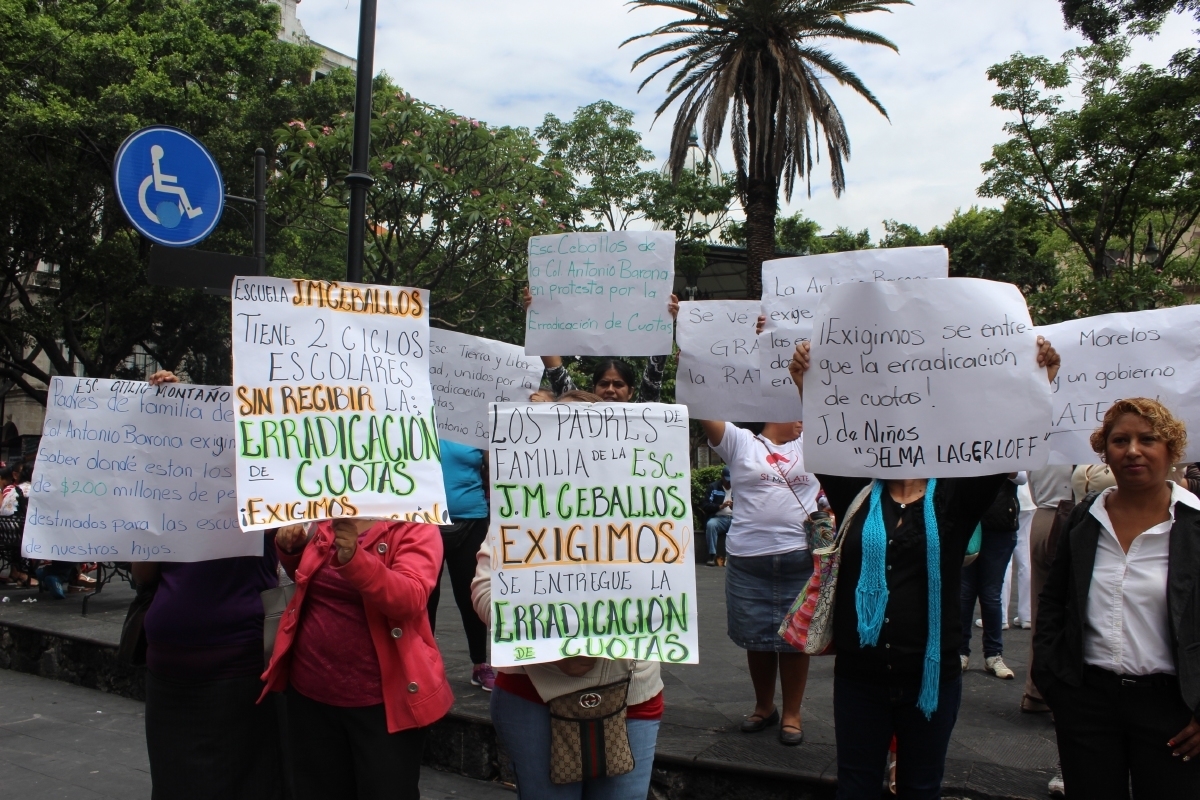 Exigen para escuelas de la colonia Antonio Barona recursos oficiales