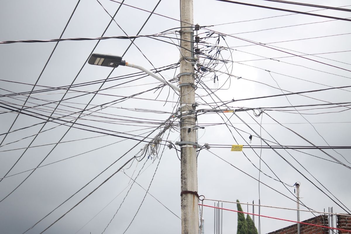 Cerca del 55% del alumbrado público de Amacuzac está obsoleto