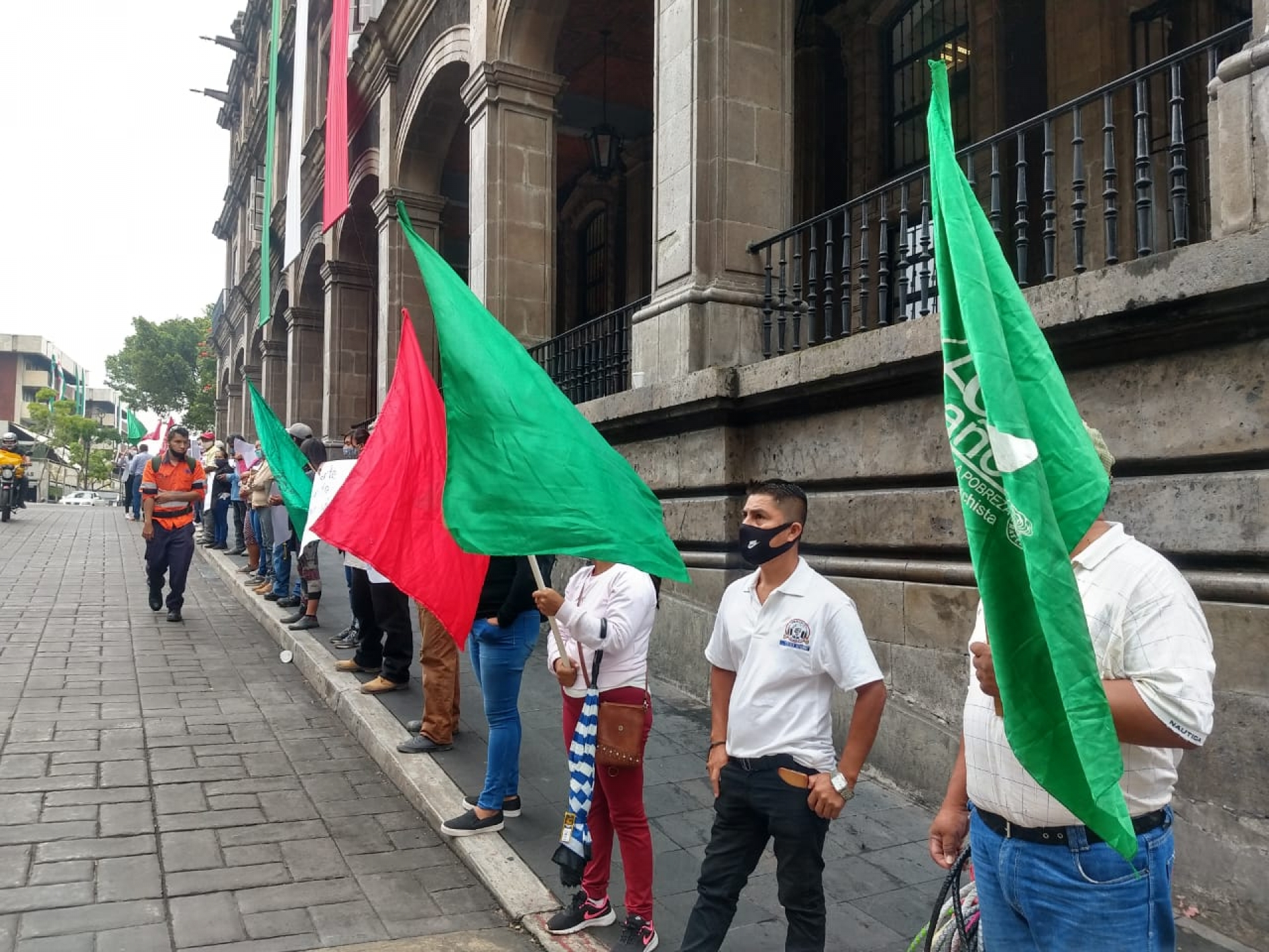Se manifiesta Antorcha Campesina en Cuernavaca
