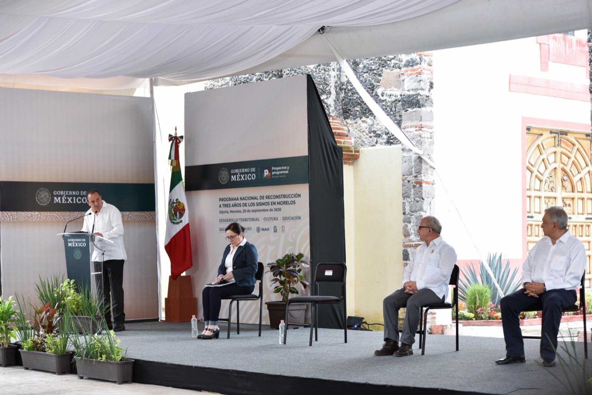 Recibe gobierno de Cuauhtémoc Blanco espaldarazo federal