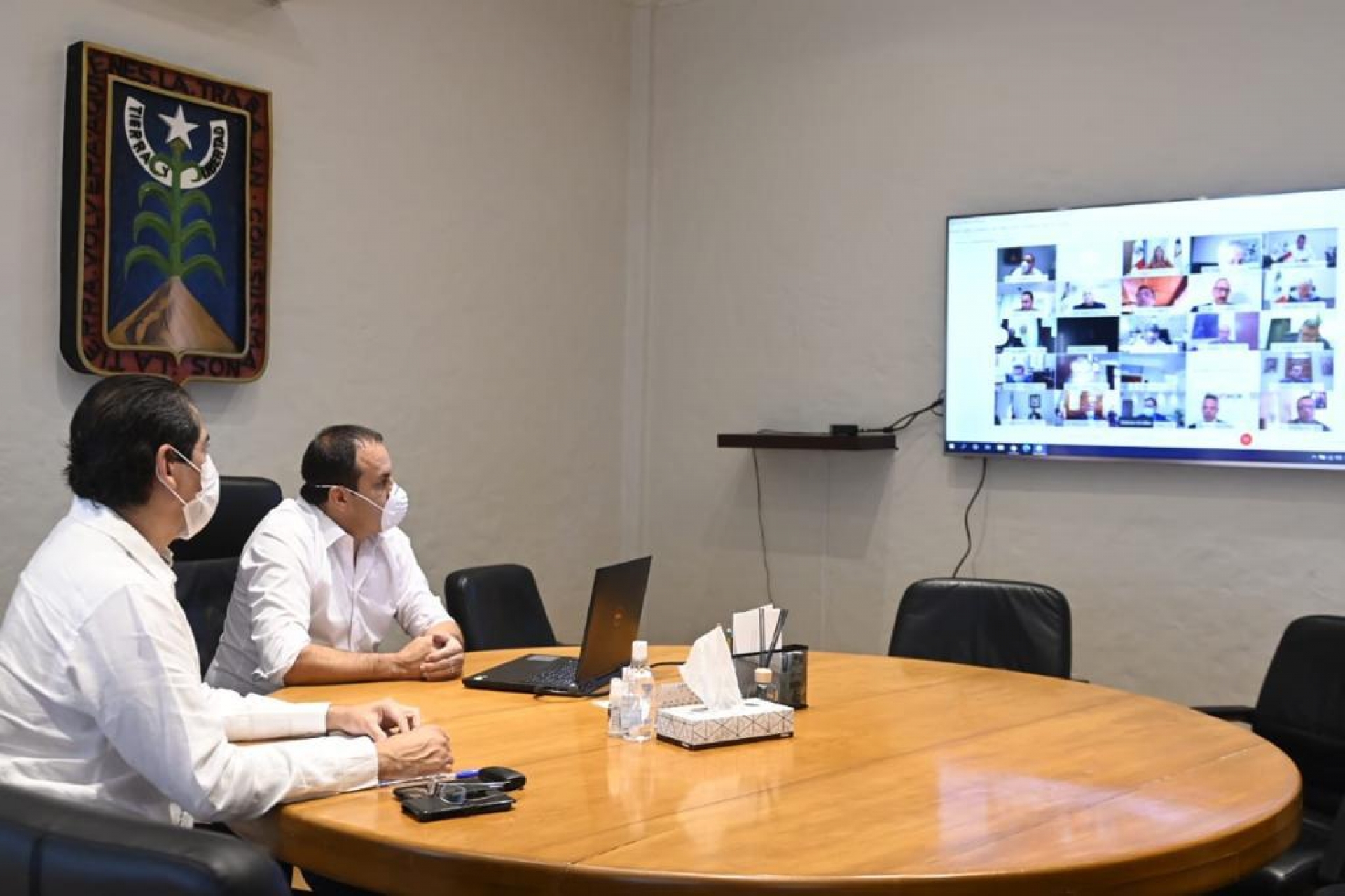 Acuerdan redoblar esfuerzos en Morelos para la vacunación contra covid-19