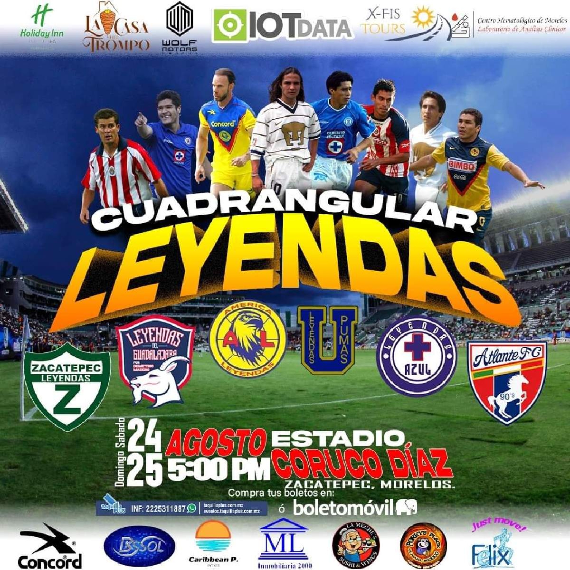 Regresa el fútbol al Agustín 'Coruco' Díaz