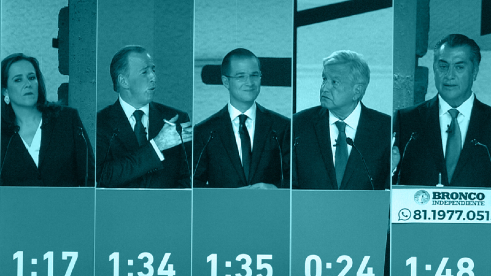 Además de los ataques, ¿qué propusieron los candidatos en el debate?