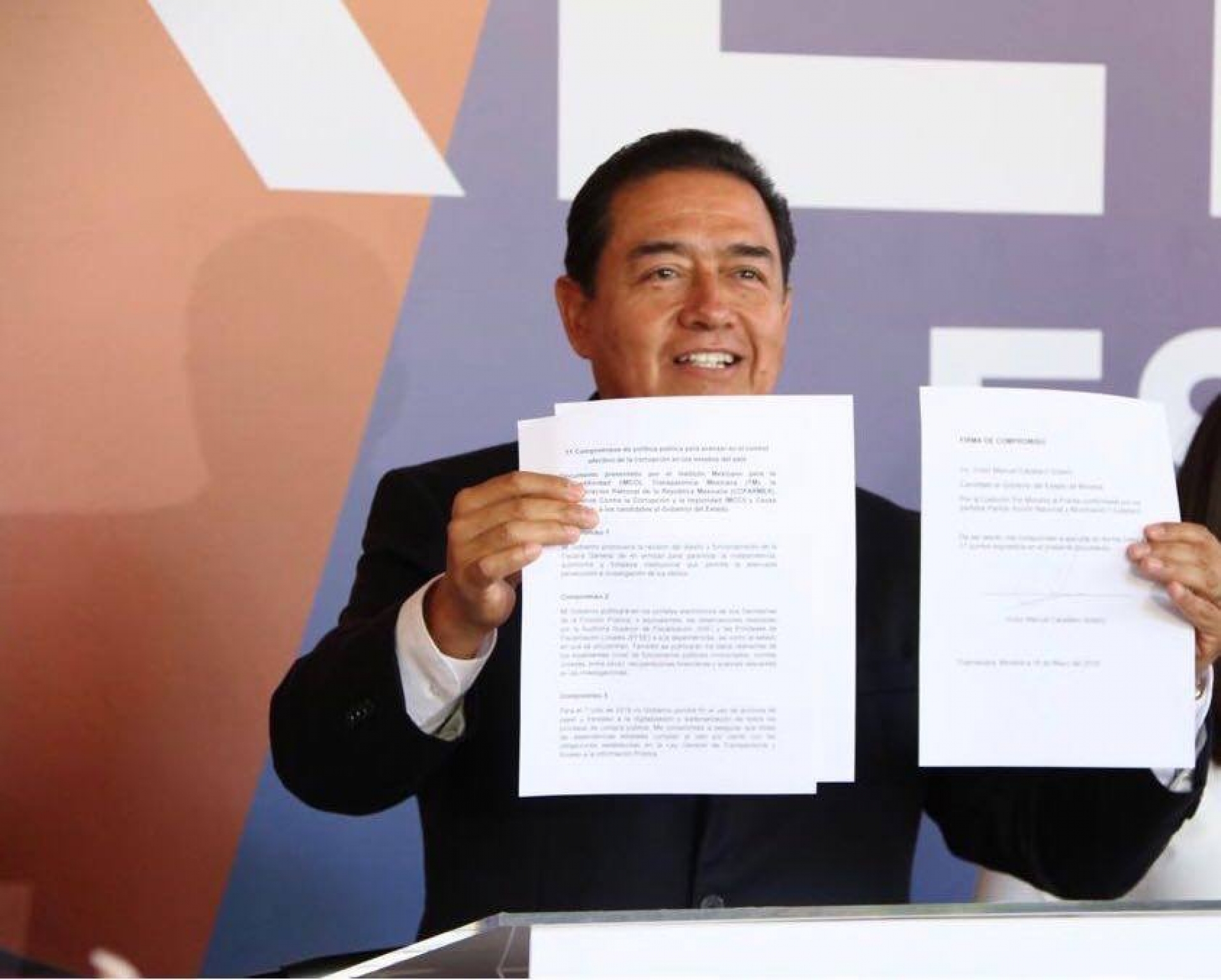 El Dr. Víctor Caballero Solano dio a conocer a la ciudadanía su iniciativa "3 de 3"