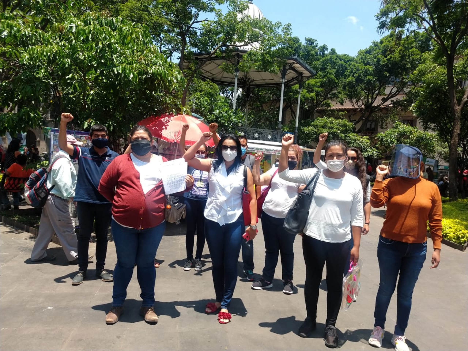 Maestros de nuevo ingreso protestaron ante presunta discriminación en asignación de plazas