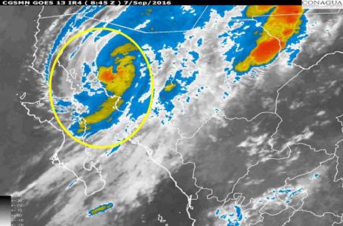 'Newton' se degrada a tormenta tropical en Sonora; deja dos muertos