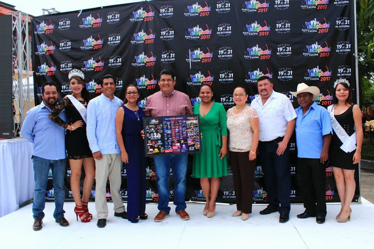 Presenta gobierno de Yecapixtla cartelera para la Feria de la Cecina 2017