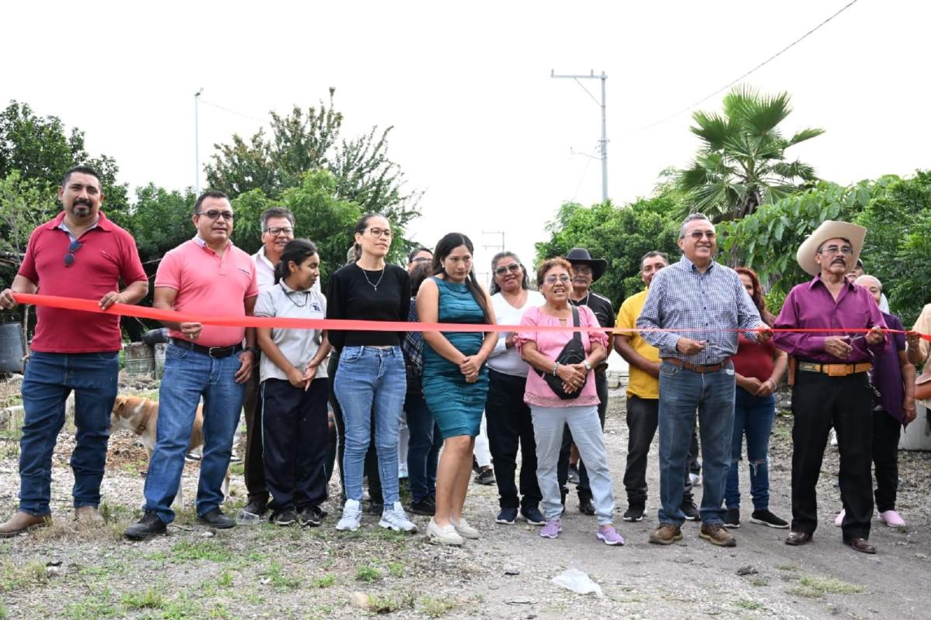 Ayuntamiento de Cuautla ilumina la comunidad de Los Guayabos