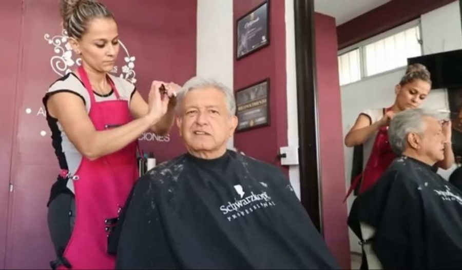 Historias de peluquería con AMLO