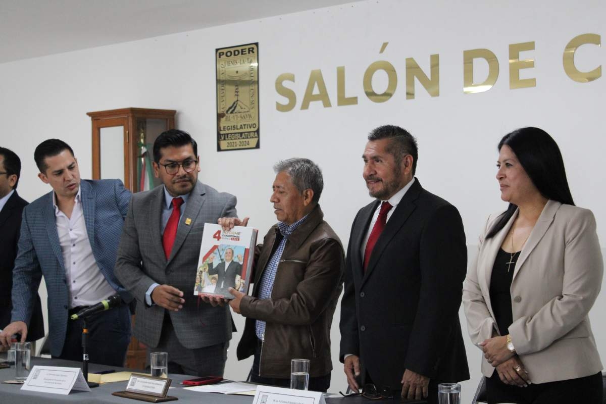 Recibió el Congreso el Cuarto Informe de Labores