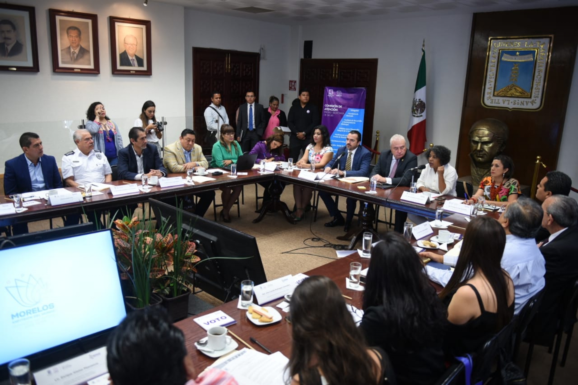 Llevan a cabo 35 sesión ordinaria del SEPASE