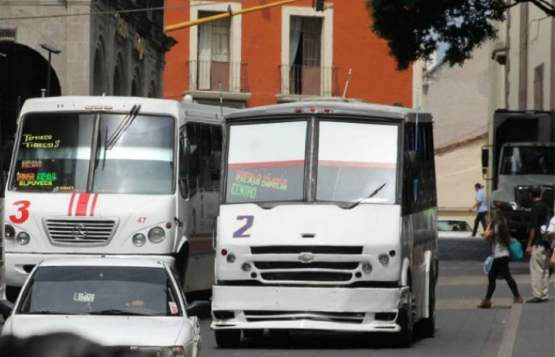 El transporte público, el que más contamina