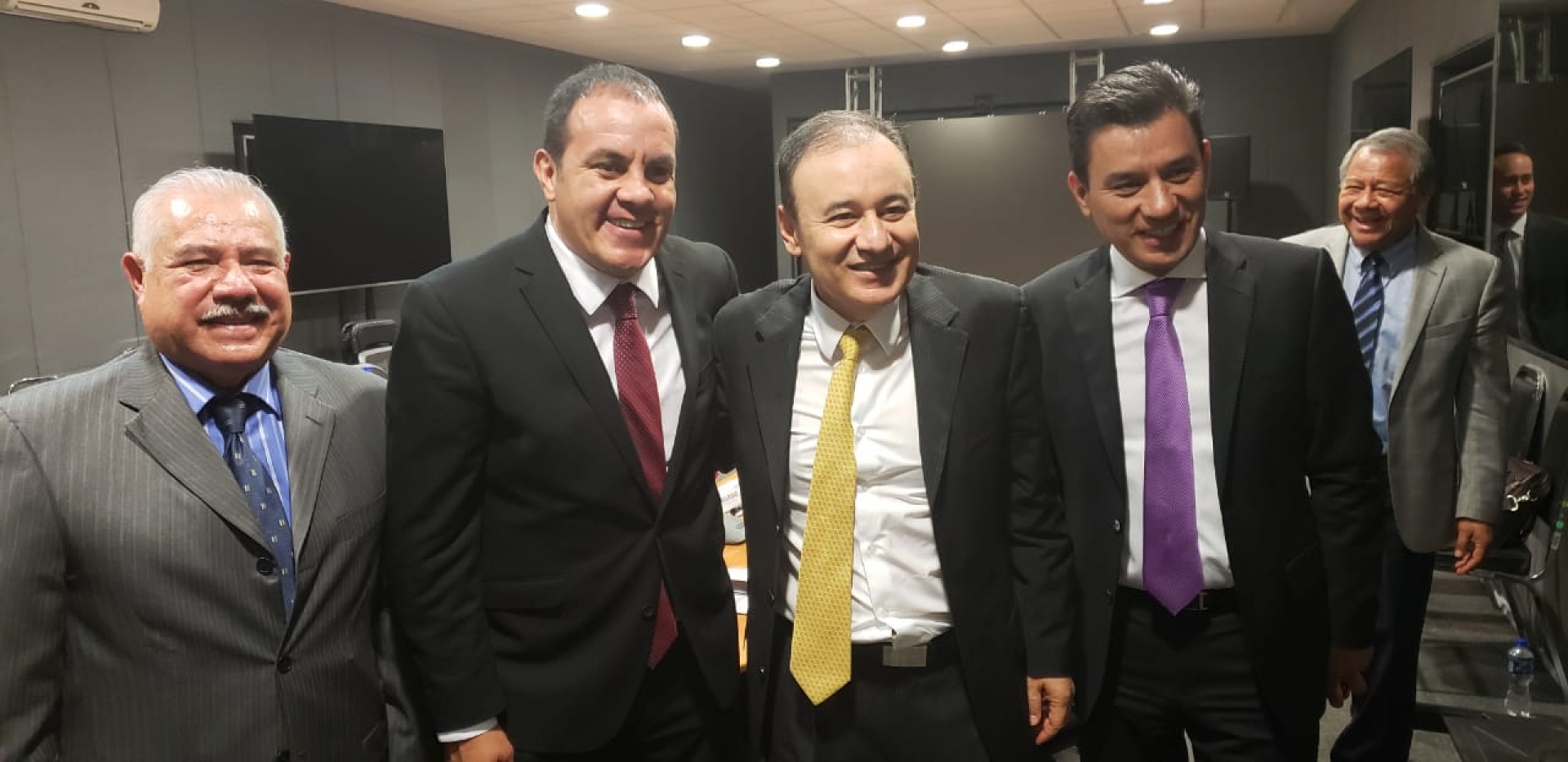 Reiteran gobernador de Morelos y Alfonso Durazo trabajo coordinado por la seguridad