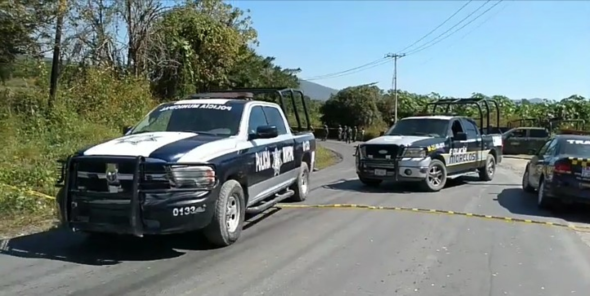 Presencia de militares y GN en Tlaltizapán, tras enfrentamiento y hallazgo de calcinados