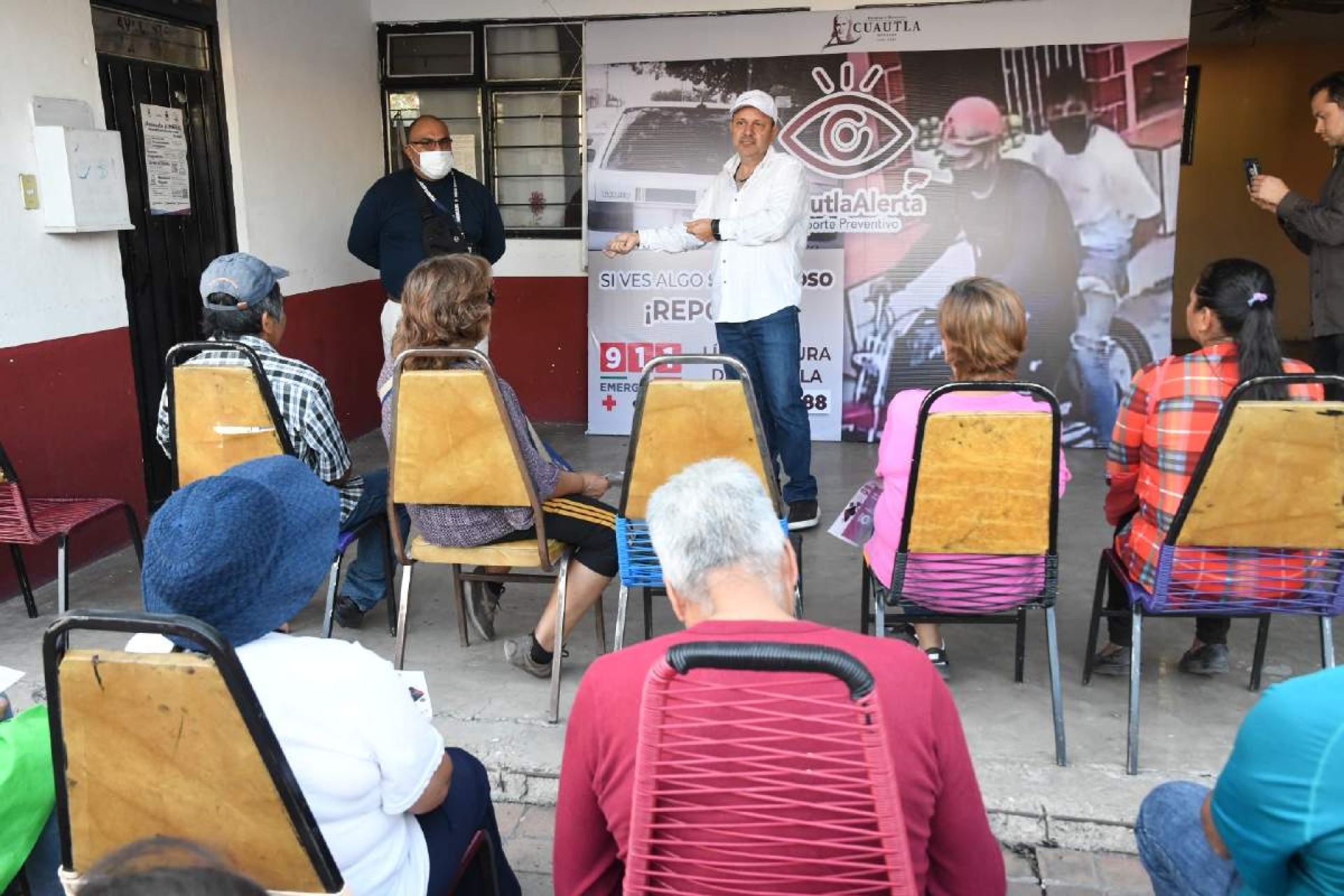 'Cuautla Alerta: Reporte Preventivo' llega a la colonia Empleado Municipal