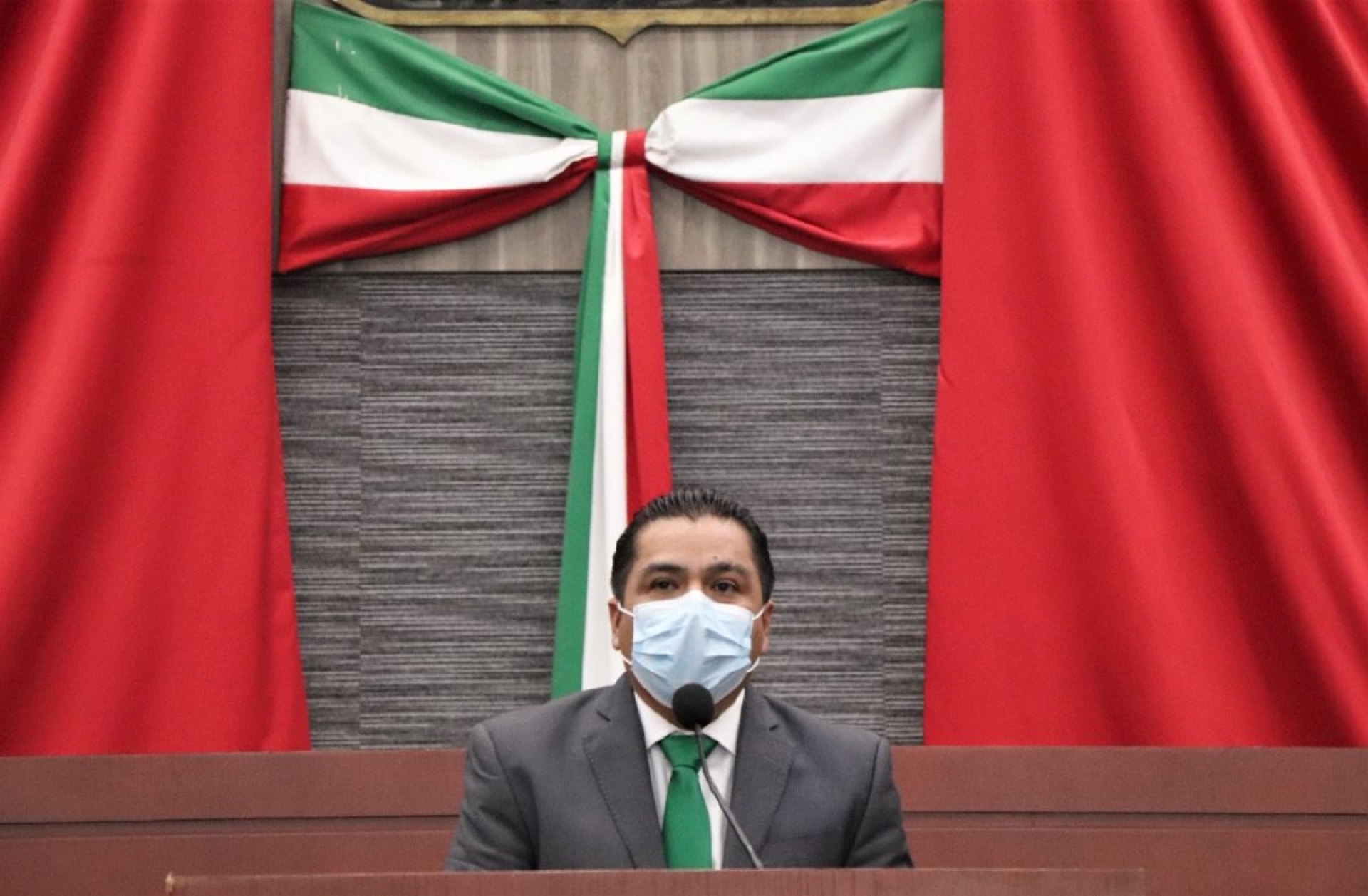 Presenta diputado Alfonso de Jesús Sotelo iniciativa para establecer obligatoriedad del uso del cubrebocas en Morelos
