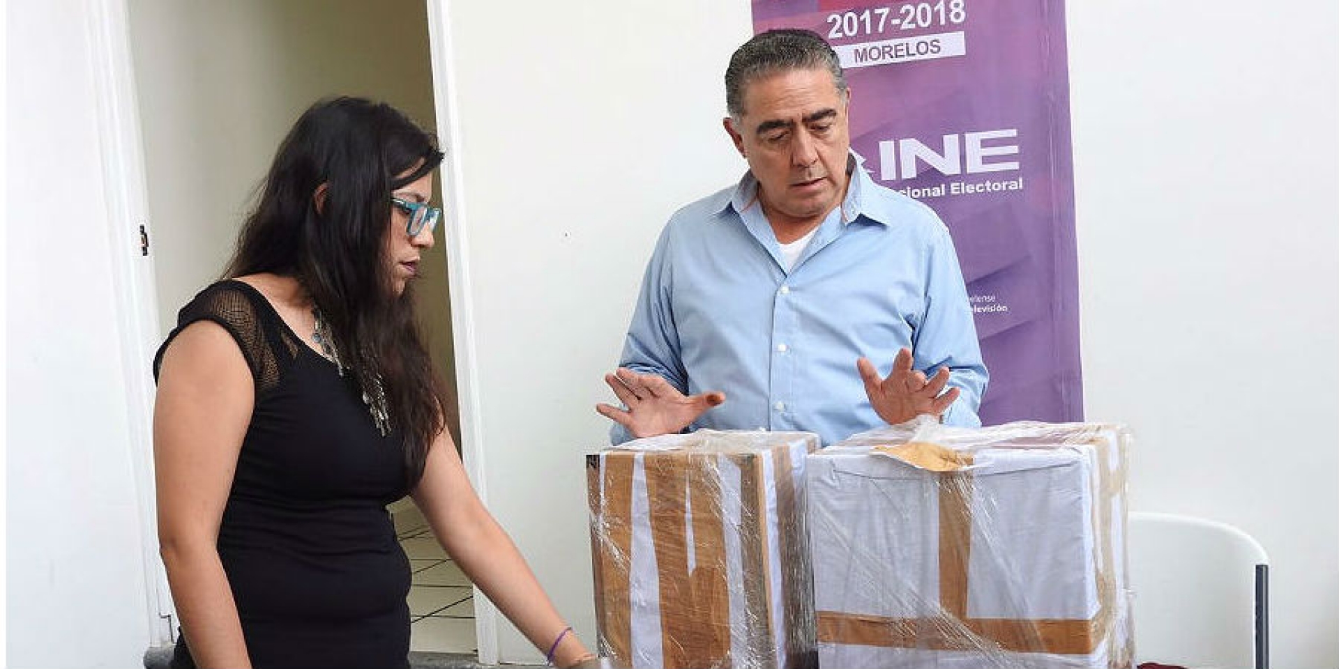 Llegan al INE votos de morelenses en el extranjero para elección de senadores