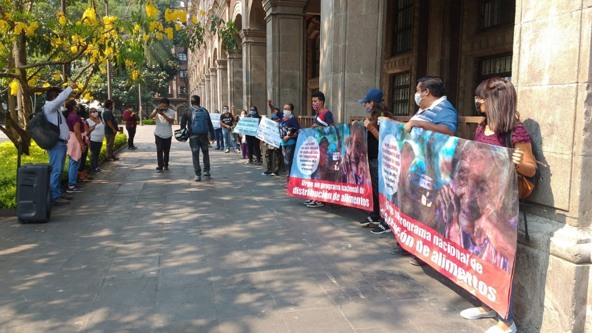En Cuernavaca, antorchistas demandan apoyos para productores agrícolas