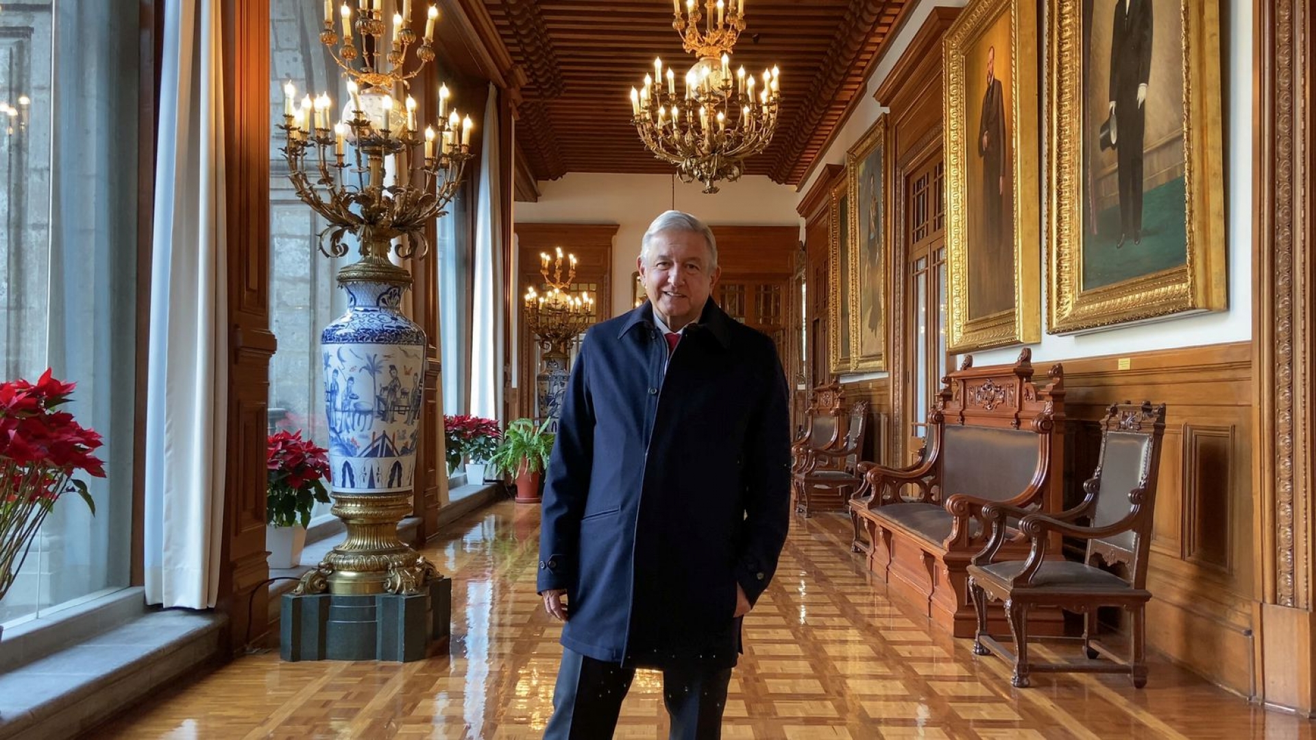 AMLO reaparece en un video tras dar positivo a COVID-19