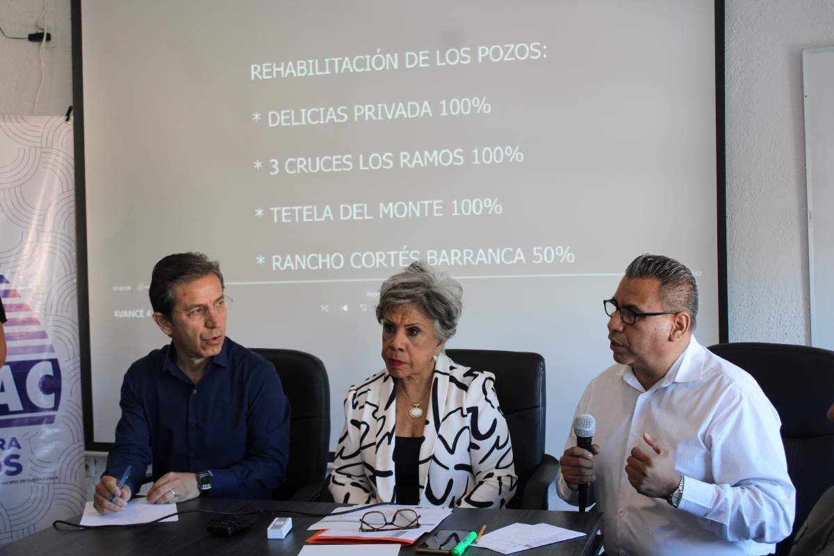 En operación, tres pozos rehabilitados: SAPAC