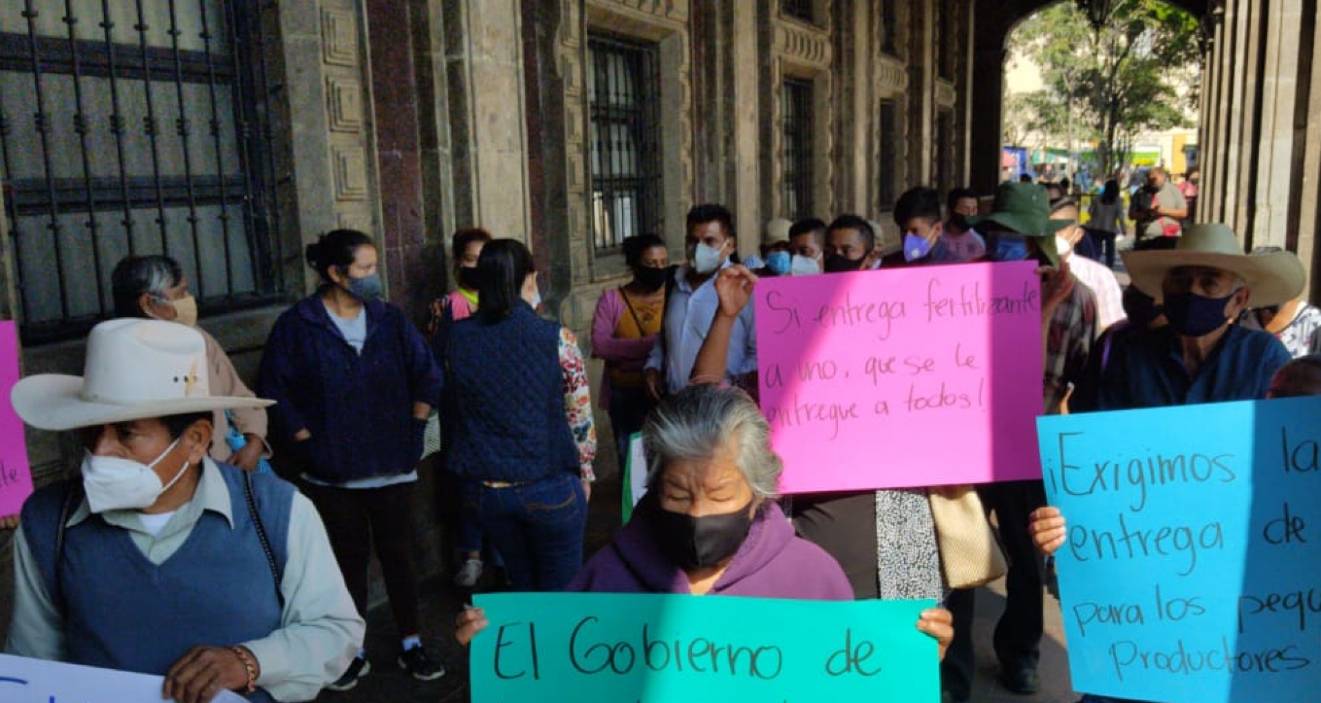 Demandan antorchistas liberación de apoyos para comunidades vulnerables