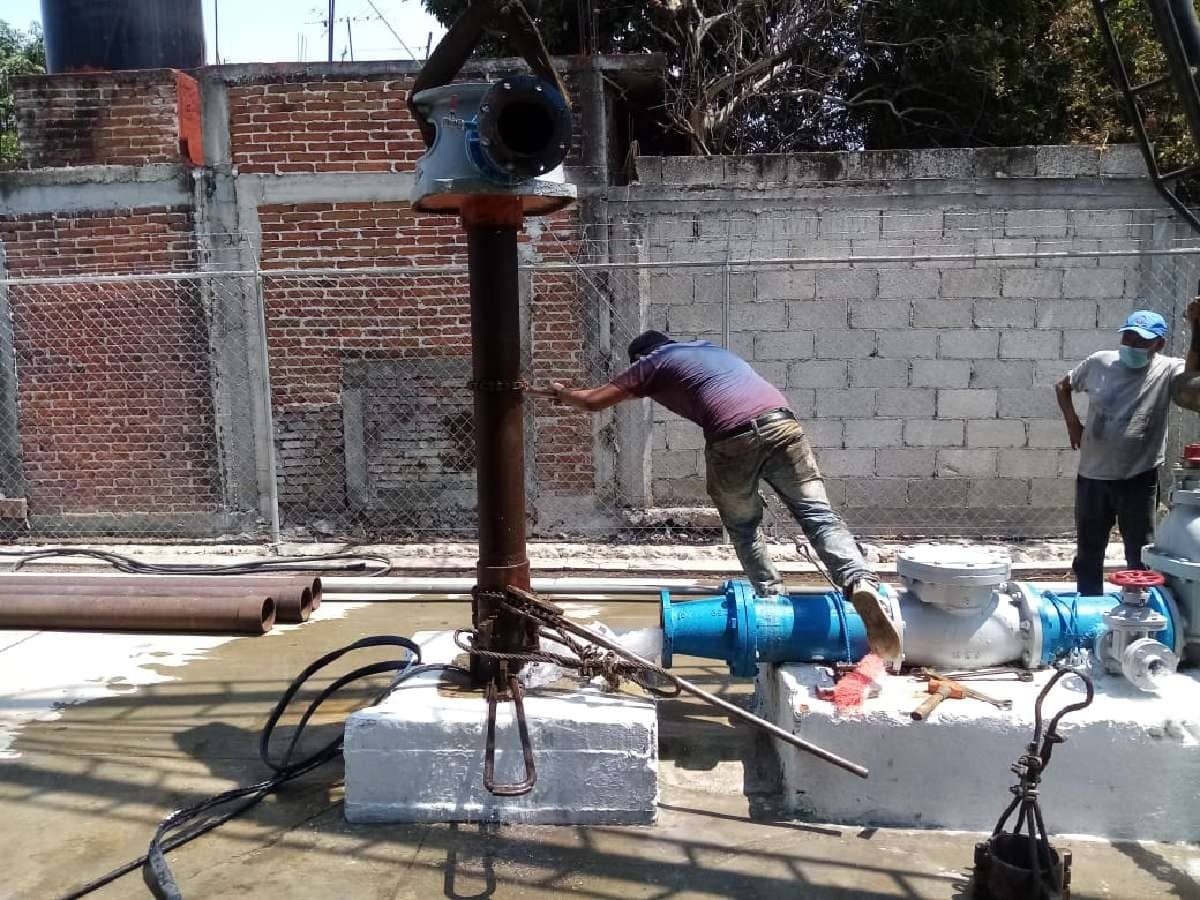 Tandean agua potable para garantizar suministro en Cuautla