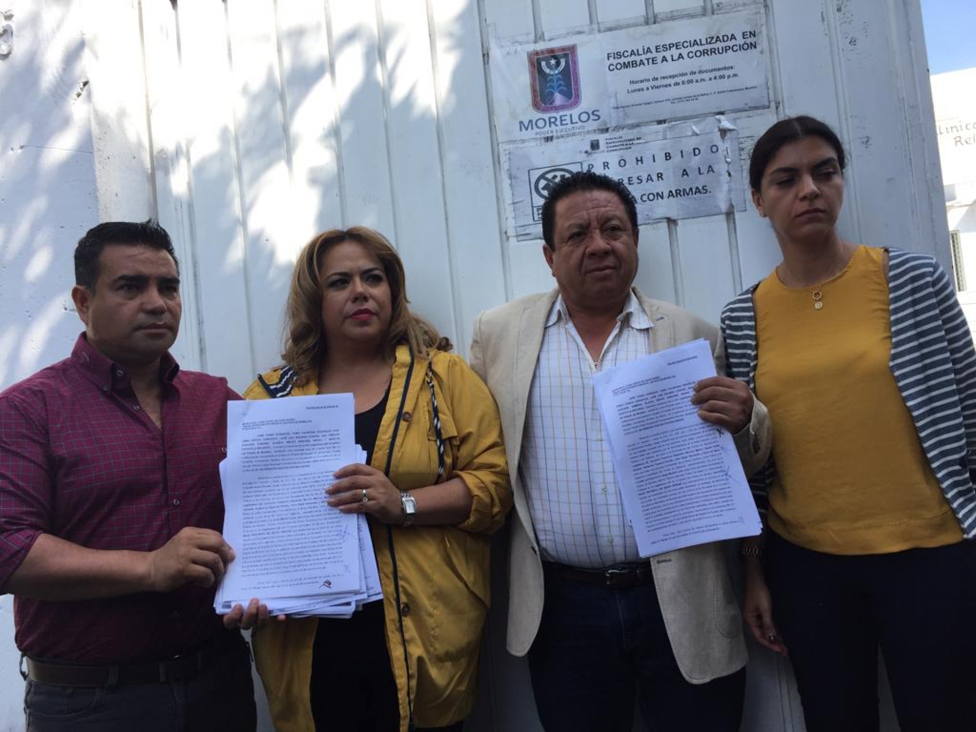 Presentan denuncia por peculado en contra de ex legisladores