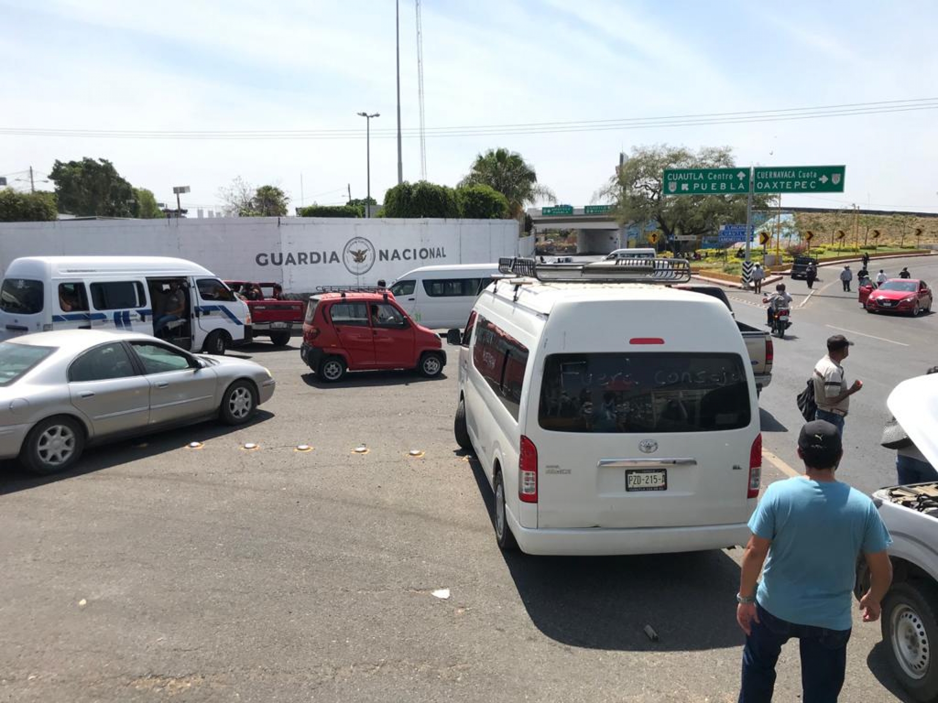 Bloquean habitantes de Hueyapan carretera federal México-Cuautla