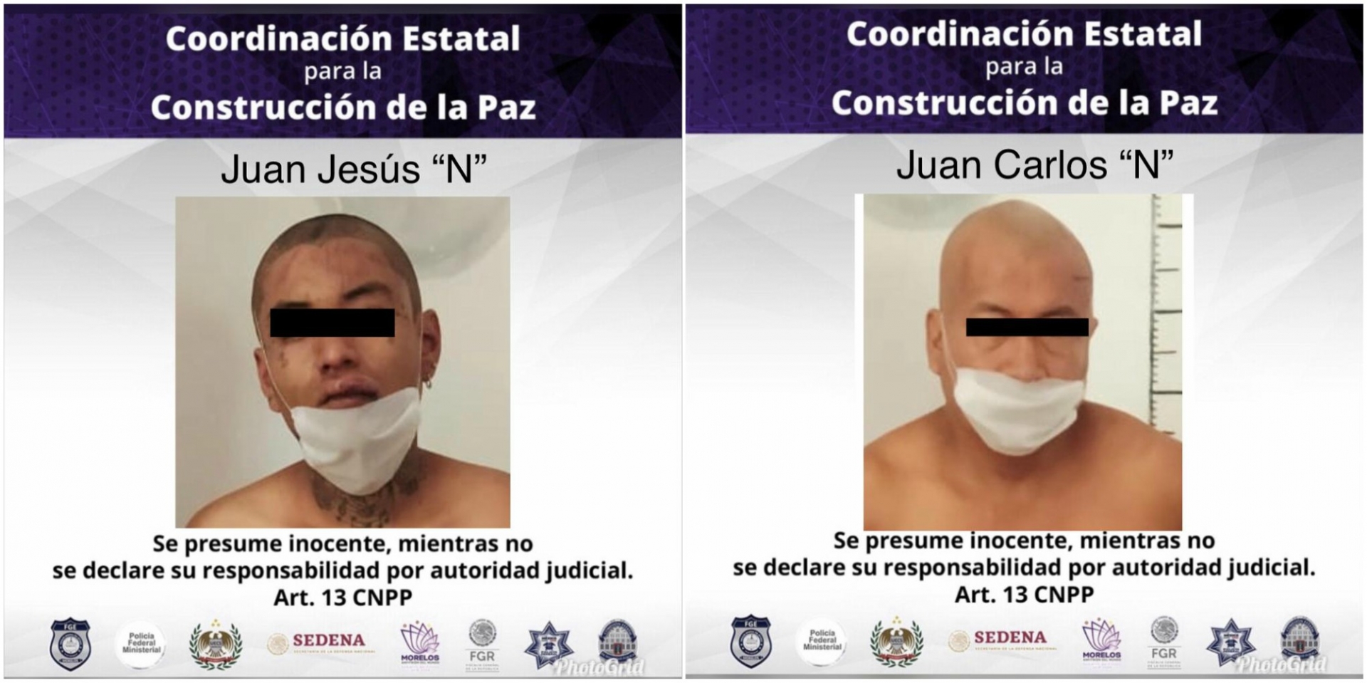 Policía Morelos pone a disposición a tres hombres por daños a una secundaria