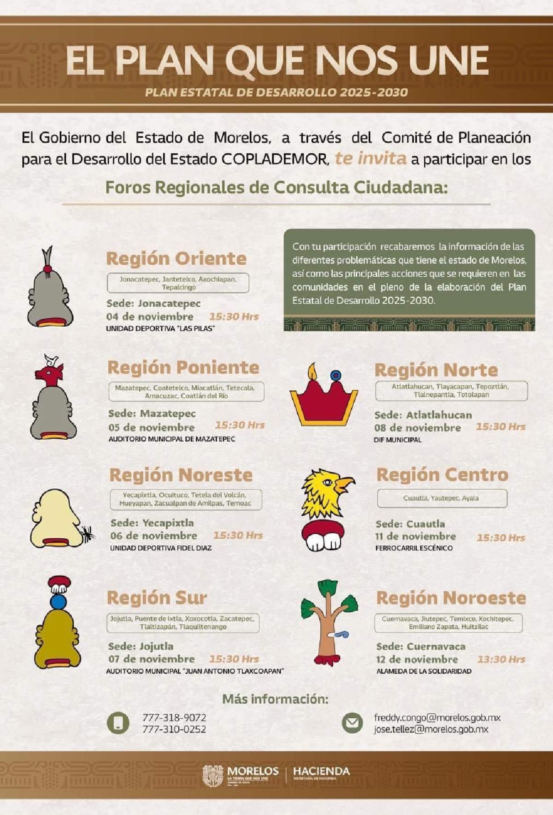 Jojutla, sede de Foros Regionales de Consulta Ciudadana