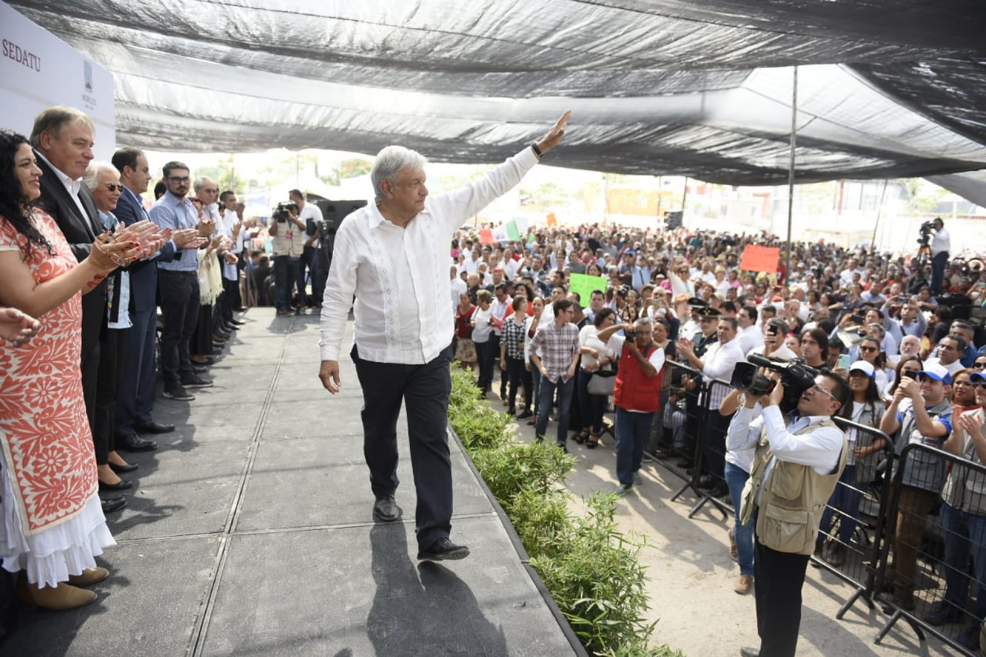 Visita AMLO Jojutla; presenta Plan Nacional de Reconstrucción