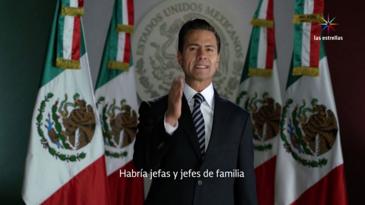 Ofrece EPN mensaje a la nación #Envivo