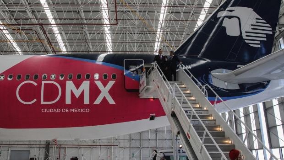 Presenta Mancera 'El Gran Avión CDMX'