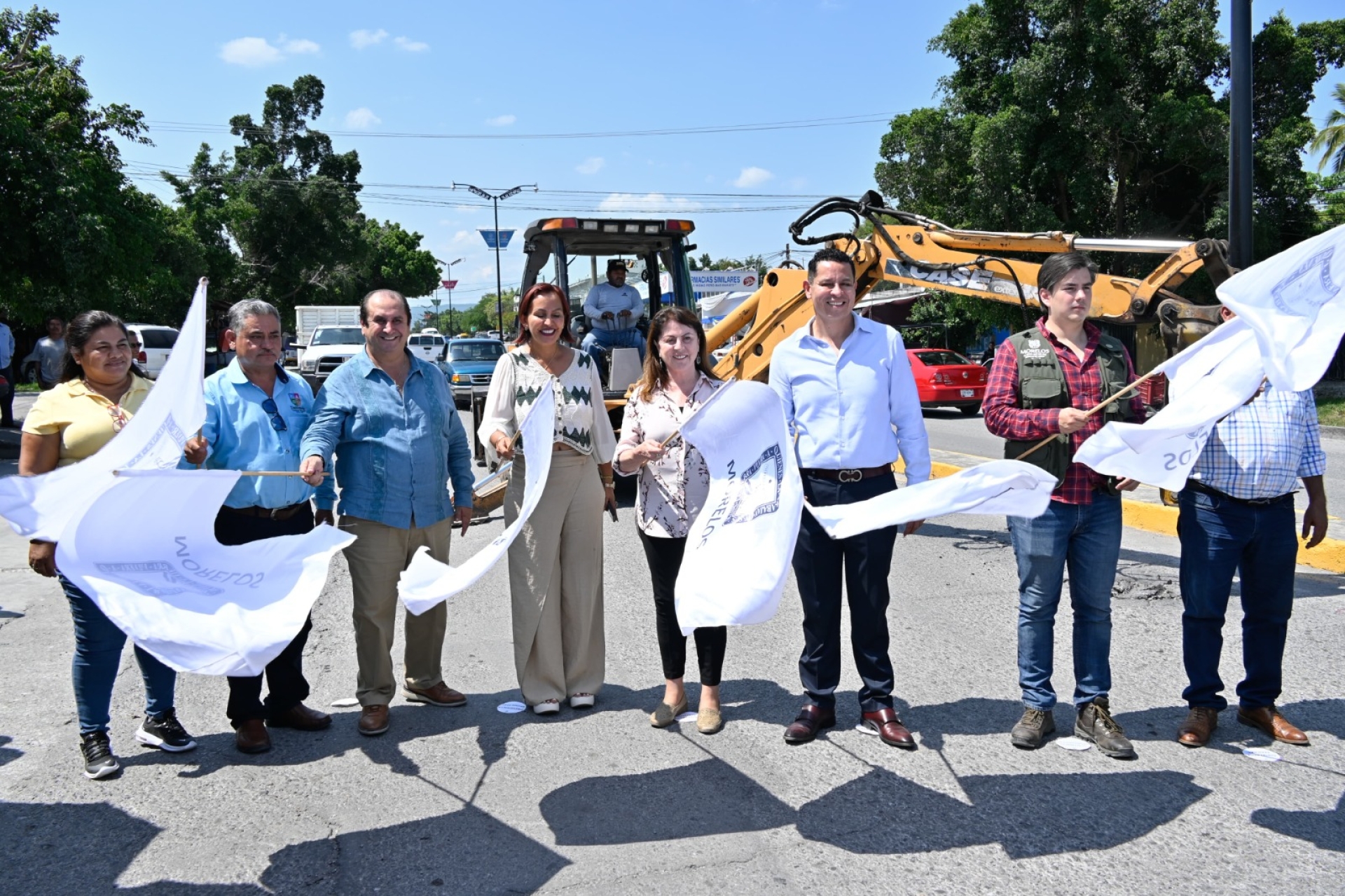 Atiende Gobierno de Morelos 'La tierra que nos une' necesidades de infraestructura carretera