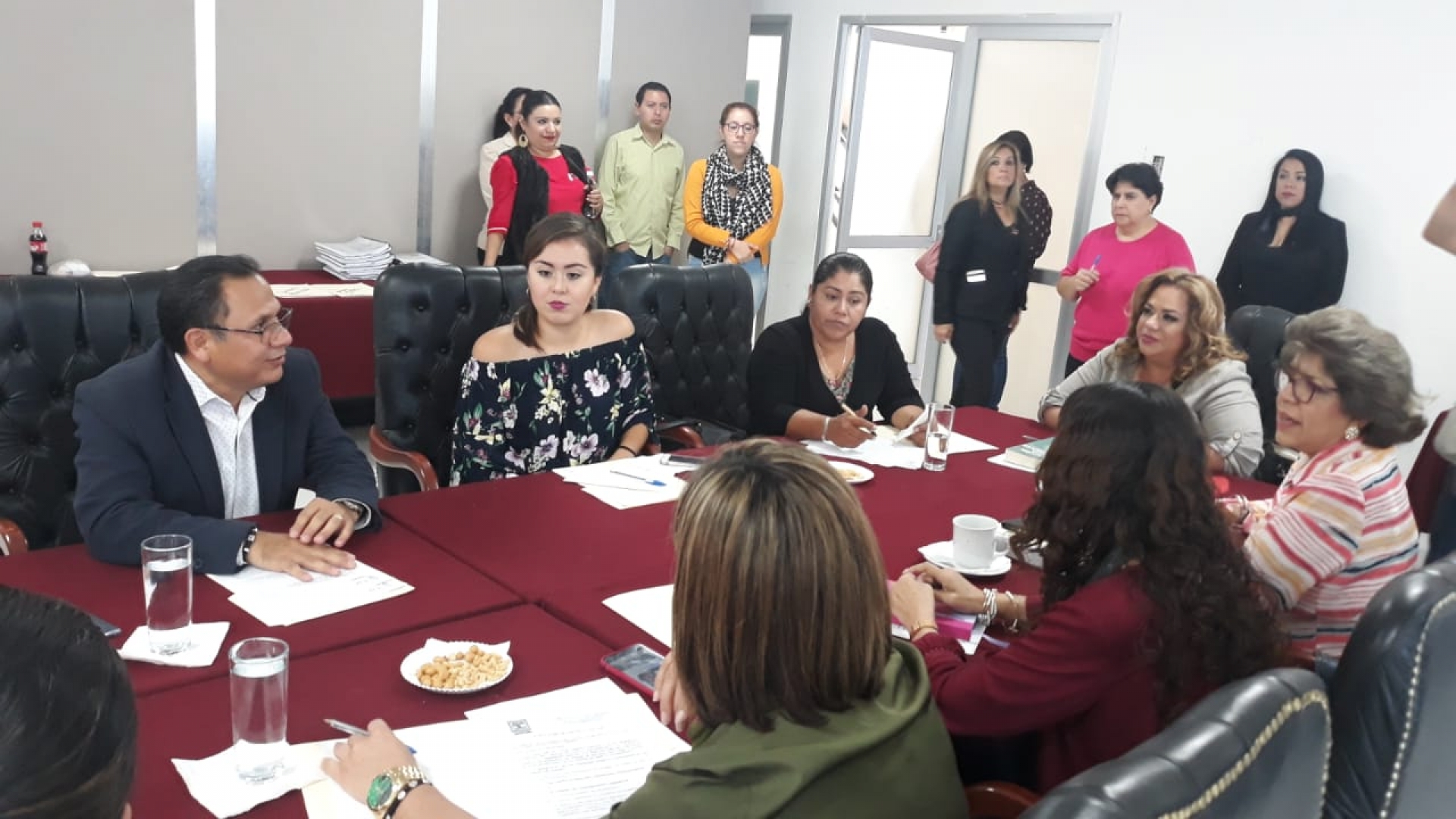 Reciben diputados a autoridades que solicitan ampliación presupuestal