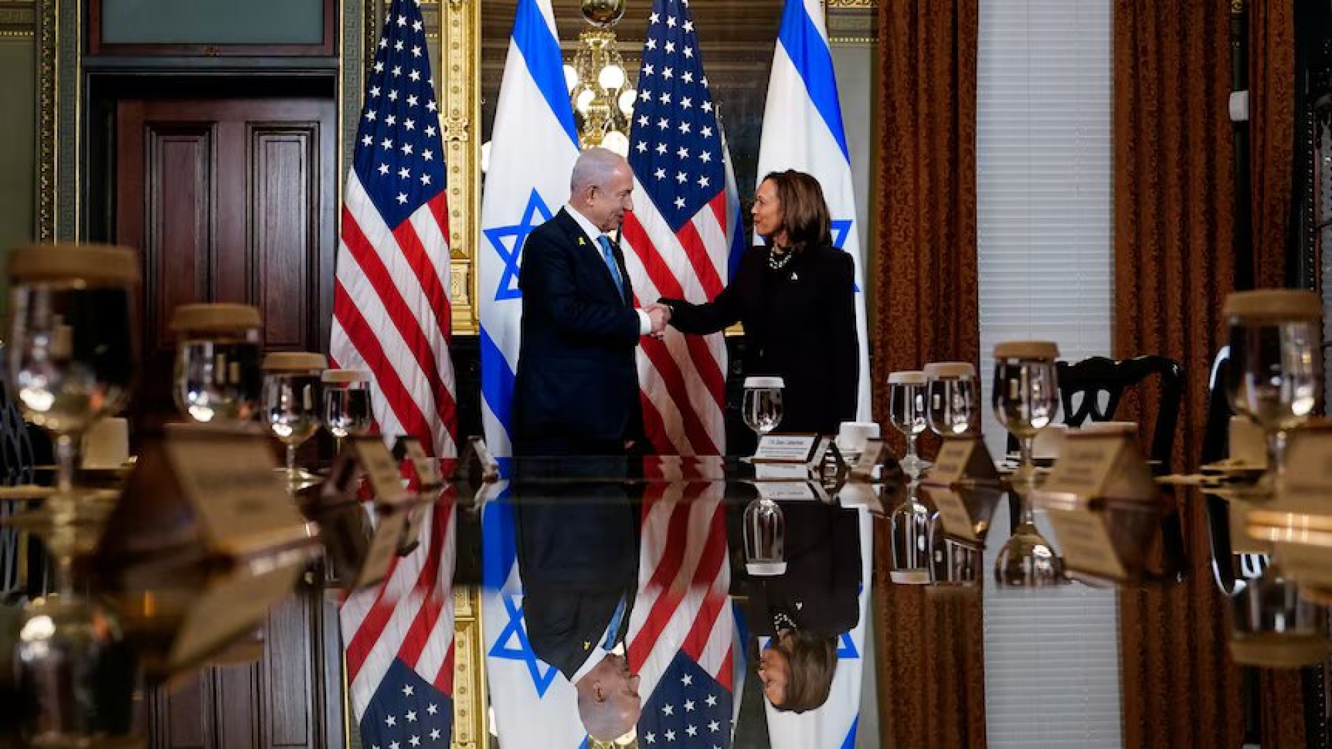 Kamala Harris insta a un alto el fuego en Gaza tras reunión con Netanyahu